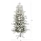 5.5ft. Pre-Lit Manchester Spruce Artificial Christmas Tree, Clear LED Lights